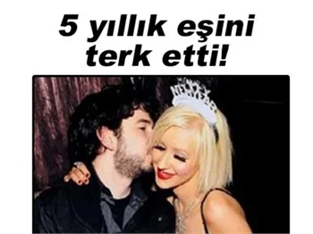 DÜNYACA ÜNLÜ ŞARKICI AGUILERA'NIN YENİ AŞKI!