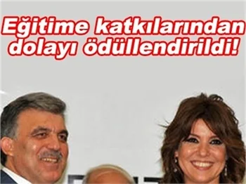 ENDİŞELİ GÜLBEN ERGEN'E GÜL'DEN PLAKET!