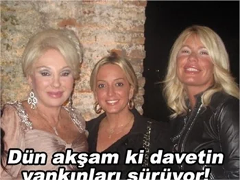 SEMA ÇELEBİ'NİN AÇILIŞ GECESİNDEN GÖRÜNTÜLER!