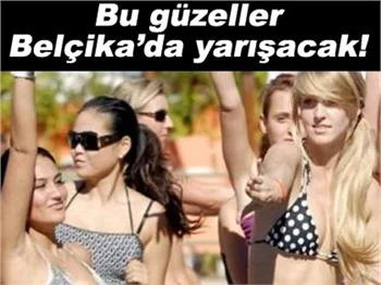 BELÇİKALI GÜZELLER KEMER'DE KAMPTA!