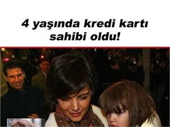 CRUİSE ÇİFTİ, SURİ'YE KREDİ KARTI ÇIKARDI!