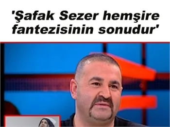 ŞAFAK SEZER'DEN REKLAM İTİRAFI