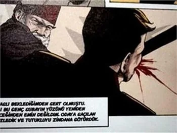Atatürk ile ilgili çizilen skandal karikatür!