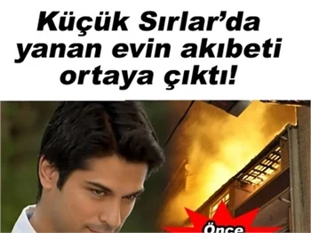 EVİ YAPIMCIYA PAHALI GELDİĞİ İÇİN YAKMIŞLAR!