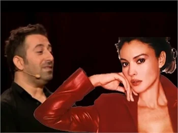 YILMAZ, BELLUCCI İLE PLAJDA TANIŞTI!