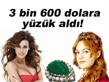 EBRU DESTAN, HÜRREM SULTAN'A ÖZENDİ!