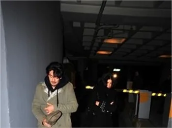 Tuba Büyüküstün bar çıkışı böyle görüntülendi..
