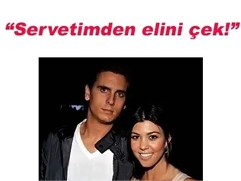 KARDASHİAN'DAN SEVGİLİSİNE MESAJ!