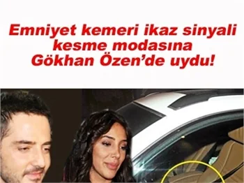 GÖKHAN ÖZENİN ARABASI MODAYA AYAK UYDURDU!