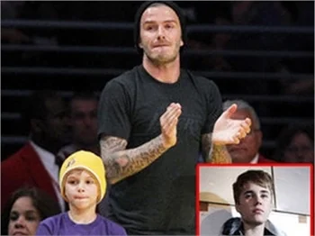 BECKHAM’IN KIZININ İSMİ 'JUSTİNE BİEBER'