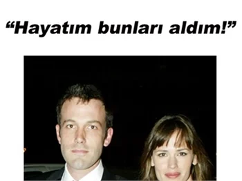 AFFLECK TÜRKİYE'DEN SEVGİLİSİNE SESLENDİ!