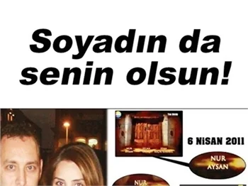 NUR AYSAN SOYADINDAN DA VAZGEÇTİ!