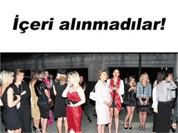 SOSYETE BİR SAAT KUYRUKTA BEKLEDİ!