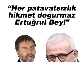 AHMET HAKAN, ERTUĞRUL ÖZKÖK'E SAYDIRDI!