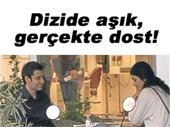 BÜYÜKÜSTÜN, CANSEL ELÇİN'LE GÖRÜNTÜLENDİ!