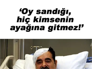 İBRAHİM TATLISES OY KULLANAMADI!