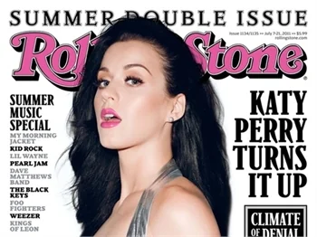 Seksi şarkıcı Katy Perry'den çılgın pozlar!