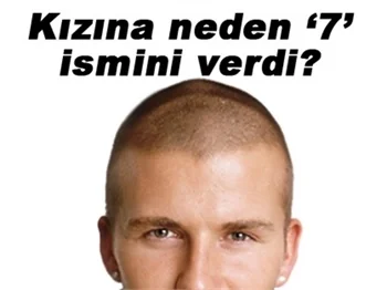 DAVID BECKHAM '7'NİN SIRRINI AÇIKLADI!