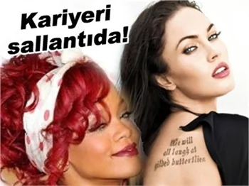 MEGAN FOX'A BİR DARBE DE RIHANNA'DAN!