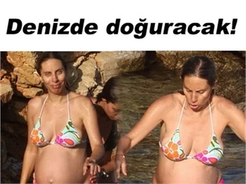 ZEYNEP CASALİNİ 9 AYLIK HAMİLE