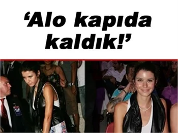 BEREN SAAT VE BELÇİM ERDOĞAN KAPIDA KALDI
