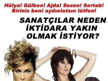 AHMET HAKAN SANATÇILARA SESLENDİ!