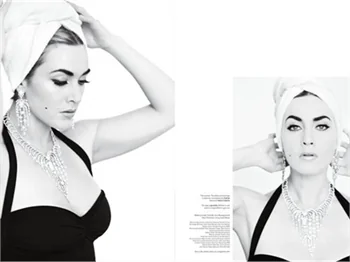Kate Winslet Liz Taylor kılığına girdi!