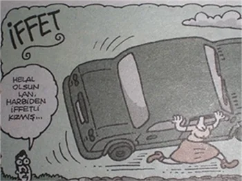 İFFET DİZİSİNE KARİKATÜRLÜ GÖNDERME!