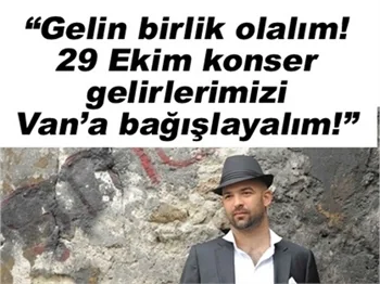 MURAT EVGİN'DEN TÜM SANATÇILARA ÇAĞRI!