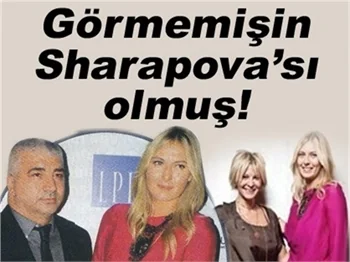 GÖRMEMİŞİN SHARAPOVA'SI OLDU!
