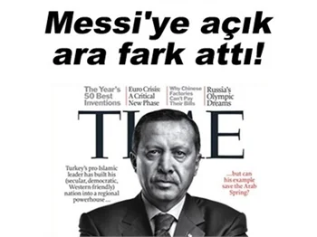 TIME'IN ANKETİNE GÖRE ''YILIN KİŞİSİ'' ERDOĞAN!