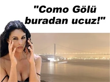 BOĞAZ MONICA BELUCCI'YE PAHALI GELDİ!