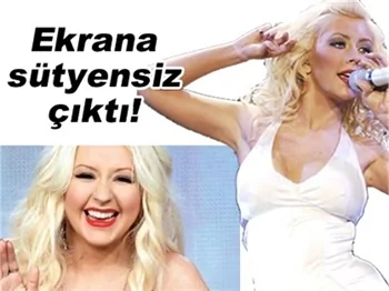 CHRISTINA AGUILERA YENİ GÖRÜNTÜSÜYLE ŞAŞIRTTI!