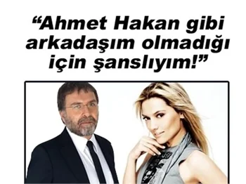 DEMET AKALIN'DAN AHMET HAKAN'A GÖNDERME!