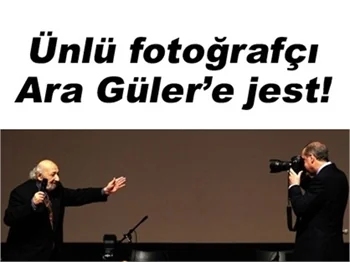 BAŞBAKAN, OBJEKTİFİN ARKASINA GEÇTİ!
