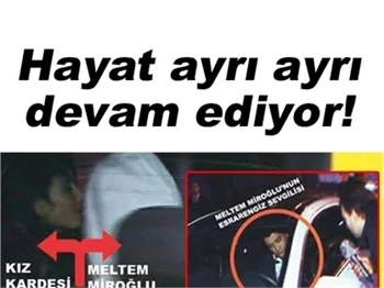 MELTEM MİRALOĞLU SEVGİLİSİYLE YAKALANDI!