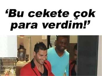 QUARESMA, ALIŞVERİŞE SERVET HARCADI!