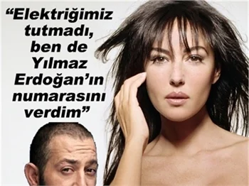 CEM YILMAZ'DAN MONICA BELLUCI ESPİRİSİ!