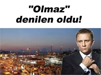 JAMES BOND, İSTANBUL'U TRAFİĞE KAPATIYOR!