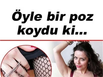 KAROLİN FİŞEKÇİ'DEN ÇILDIRTAN FOTOĞRAF!