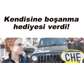 AYŞE ÖZYILMAZEL'İN İLGİNÇ PLAKASI!