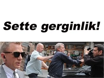 DANIEL CRAIG'İN TÜRK KORUMASI OLAY ÇIKARTTI!
