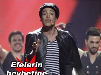 BONOMO'YA EUROVISION'DA EFE KOSTÜMÜ!
