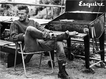 Beckham’lar kapak çekiminde…
