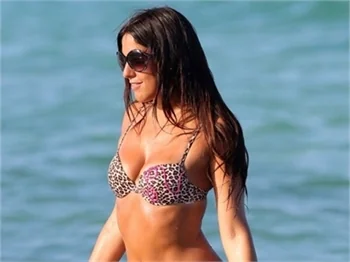 Claudia Romani'nin Miami tatili