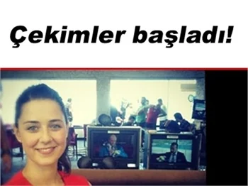 MELİS BİRKAN, 'LEYLA İLE MECNUN' SETİNDE!