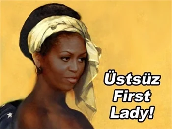 FİRST LADY'Yİ ÜSTSÜZ KÖLE YAPTILAR!