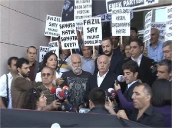 Fazil Say hakim karşısında