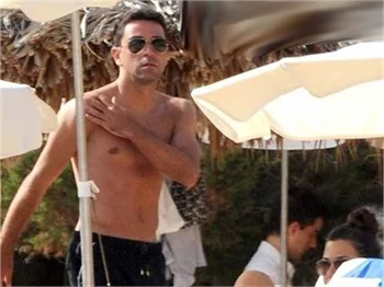 Ünlü futbolcuların tatil resimleri...