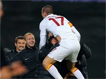 Galatasaray - Cluj maçından fotoğraflar...